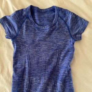 Blue Lululemon Top